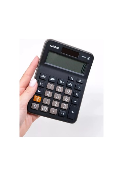 Casio Casıo Mx-12b-bk Cep Hesabı Makinesi 238863158 Siyah