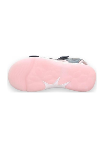 Superfit 009544 Pebbles Mavi Çocuk Sandalet Beyaz Çok Renkli