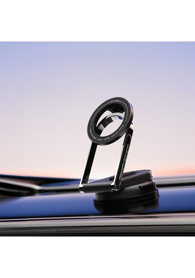 Lenyes Cr207 360 Derece Dönebilen Katlanabilir Magnetik Telefon Tutucu Siyah