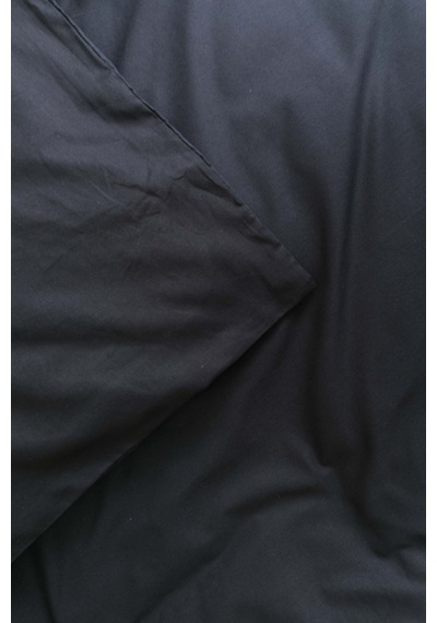 Carven Siyah %100 Pamuklu Çift Kişilik Nevresim Takımı - 4 Parça