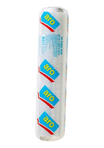 Aro Streç Film 8 Micron 30cm 300m - Profesyonel Mutfaklar İçin Gıda Streç Tarı