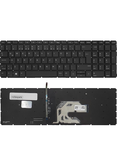 Hp Uyumlu Probook 455 G7 Amd Ryzen 5 4500u Klavye Tr Işıklı Siyah