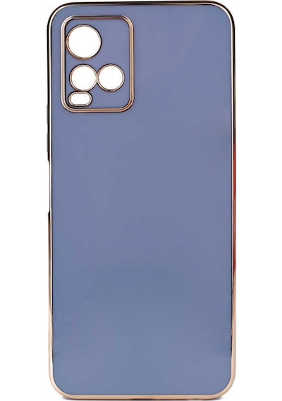 Vivo Y21S Parlak Kenarli Bark Silikon Kilif 547680972