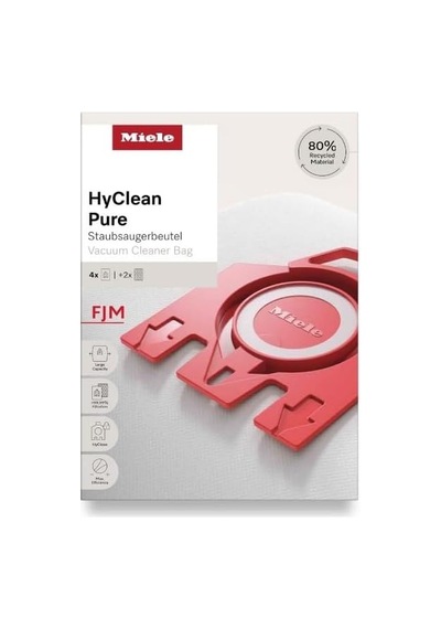 Miele Hyclean Pure Fjm Toz Torbası 4'lü