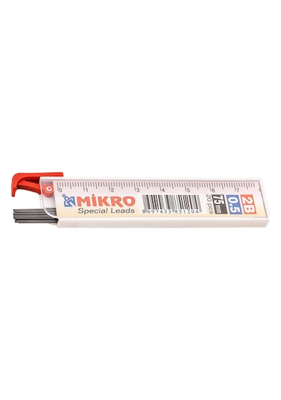 Mikro Cetvelli 2B Kalem Ucu 75 MM Seçenekli