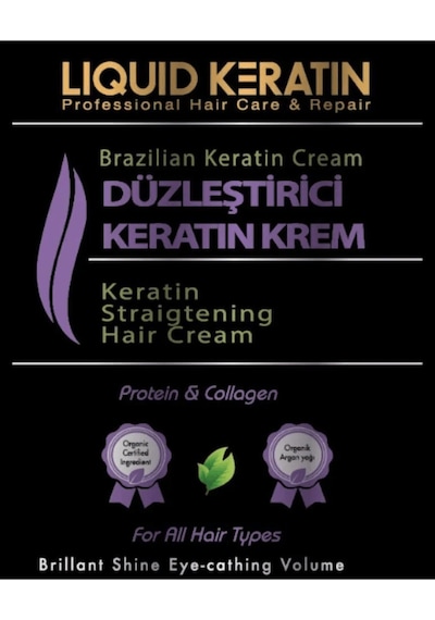 Saç Düzleştirici Keratin Kremi 500ml