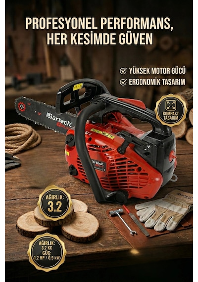 Bartech Plus Tt-cs2500 Benzinli Dal Budama Testeresi