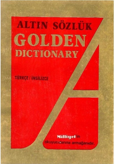 Altın Sözlük Golden Dictionary - İngilizce - Türkçe - Türkçe - İngilizce 1 Ve 2 Kitap Takım