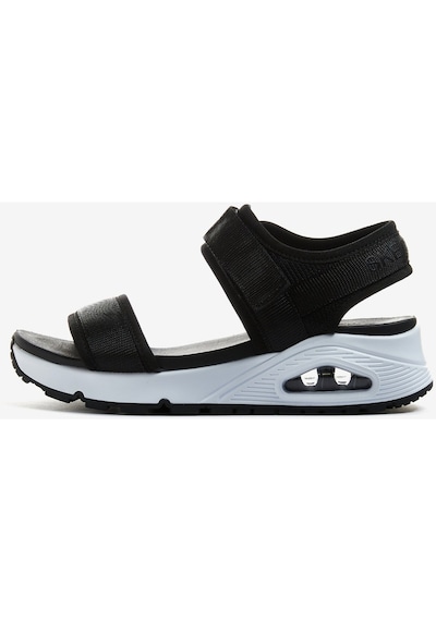 Skechers Uno  -  New Sesh Kadın Siyah Sandalet 119185 Bkw Siyah