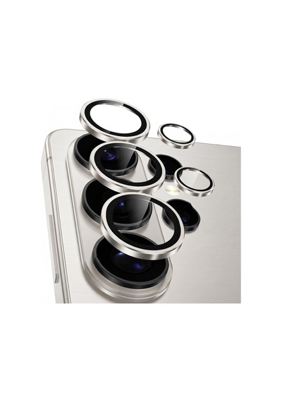 S25 Ultra İle Uyumlu Kamera Lens Koruyucu Alüminyum Alaşım Çerçeveli Telefon Lensi Temperli Cam Koruma Titanyum Gümüş Sku: Zeusb0hhmqzfww -