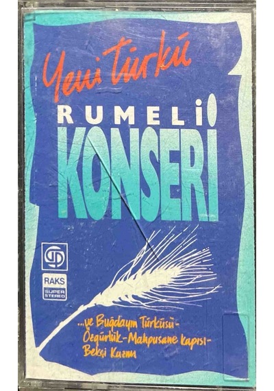 Plak Değildir Kaset Tir Yeni Türkü Rumeli Konseri Kaset
