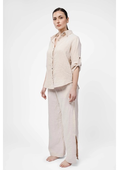 Atelier Chaputs Elya Beige Shirt Çok Renkli
