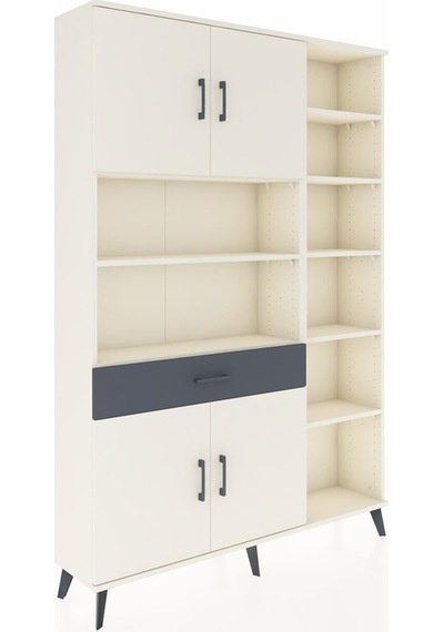 Arges Dolap 10 Raflı Tek Çekmeceli 4 Kapaklı 132x30x195 Aytaşı-aytaşı/antrasit Aytası/antrasıt Arges Dolap 10 Raflı Tek Çekmeceli 4 Kapaklı 132x30x195 Aytaşı-aytaşı/antrasit Aytası/antrasıt