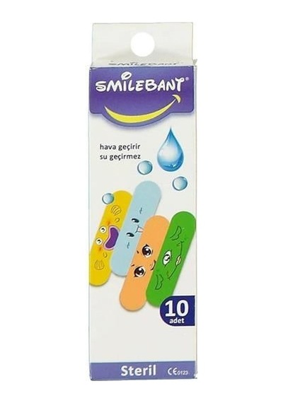 Tunçpek Smilebant Steril Yara Bandı 10'lu