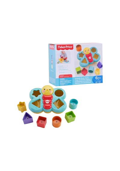 Cdc22 Fisher-price Şekil Eşleştirme Arkadaşı Kelebek / Sıralama