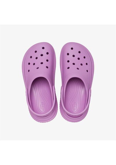 Crocs Stomp Kadın Mor Terlik Düz 209347 Mor