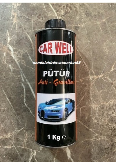 Carwel Siyah Pütür Araç Alt Koruma Pütürü Araç Altı Koruma Boyası Zifti 1000gr