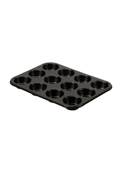 Guardini Gardenia Muffin Kalıbı 12li Siyah