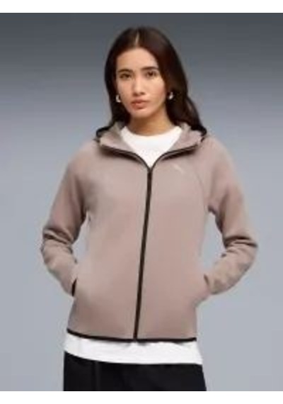 Evostrıpe Full-zip Hoodie Dk Kadın Sweatshirt 69189888 Bej