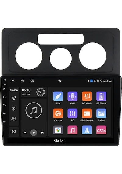 Volkswagen Caddy Manuel Klima Android Multimedya Sistemi 4-64 Cadence R18 2004-2015 Ön Kayıt Kamera li 9"