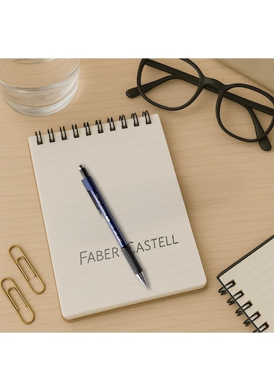 Faber-Castell Grip 1345/47 2022Versatil Kalem, 0.7, Lacivert