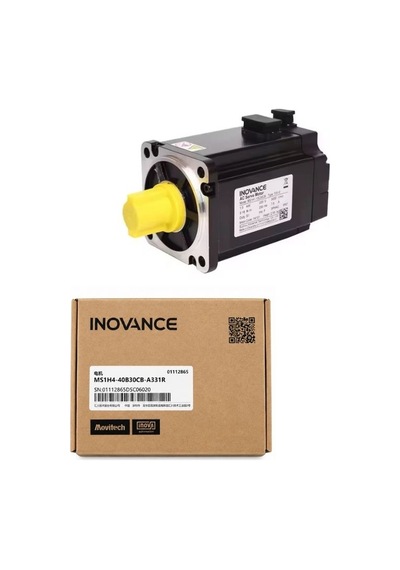 Inovance Ms1h4-40b30cb-a331r-ınt 400w Ac Servo Motor 3000 Rpm 23-bit Encoder Ip67 Koruma