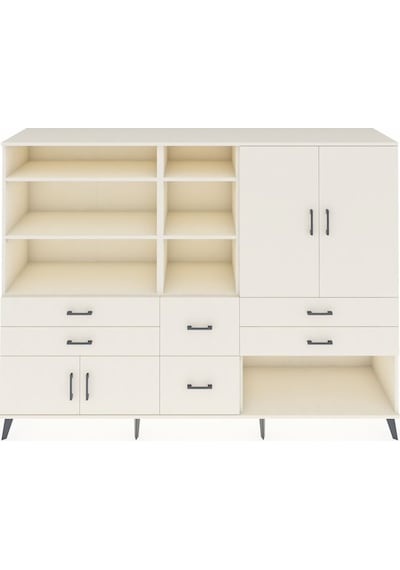 Hyperion Dolap 10 Raflı 6 Çekmeceli 4 Kapaklı 220x44x163 Aytaşı-a Aytaşı-aytaşı Hyperion Dolap 10 Raflı 6 Çekmeceli 4 Kapaklı 220x44x163 Aytaşı-a Aytaşı-aytaşı