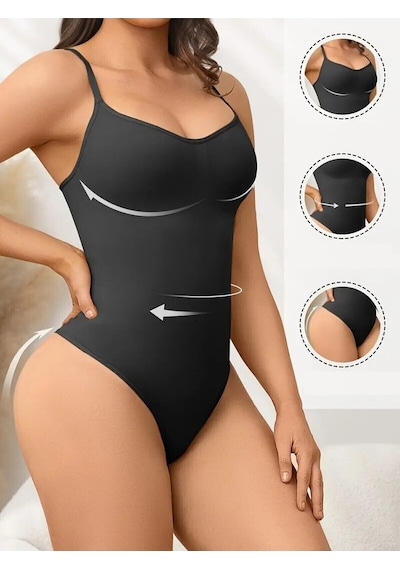 Mistirik Mimola Model 3 Bölge Etkili Örmekumaş Yapılı String Body Siyah Renk042 Siyah