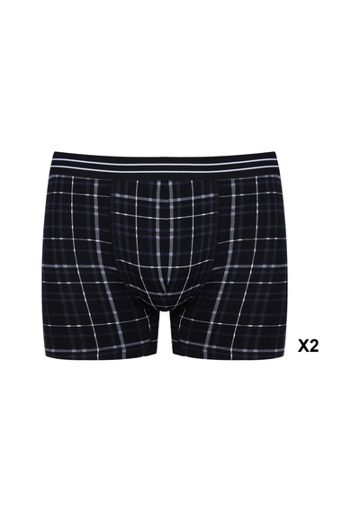 Koza İç Giyim Erkek 6'lı Pamuklu Likralı Boxer Ko9003bx.06 Siyah - Füme Koza İç Giyim Erkek 6'lı Pamuklu Likralı Boxer Ko9003bx.06 Siyah - Füme