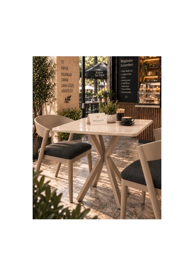 Mutfak Cafe Balkon Bahçe Restoran Yemek Masası 70x70 Cappuccino Traverten Kare Traverten - Kapuçino Traverten - Kapuçino Mutfak Cafe Balkon Bahçe Restoran Yemek Masası 70x70 Cappuccino Traverten Kare Traverten - Kapuçino Traverten - Kapuçino