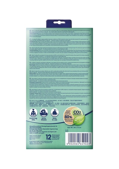 Biokats Eco Bags Kedi Kumu Doğa Dostu Hijyen Torbası XXL 12'li Biokats Eco Bags Kedi Kumu Doğa Dostu Hijyen Torbası XXL 12'li