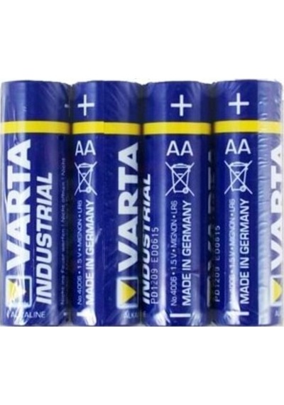 Varta 4006 Endüstriyel Alkalin Aa Size Kalem Pil 4Lü