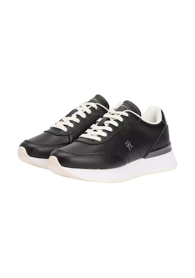 Tommy Hilfiger Kadın Metalik Detaylı Chic Fashion Runner Sneaker - Siyah Triple Black