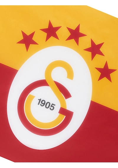 Gsstore Galatasaray 5 Yıldızlı Klasik Elde Sallama Bayrak 150x200cm U251386