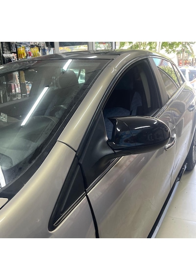 Fiat Bravo Batman Yarasa Ayna Kapağı Piona Black Abs