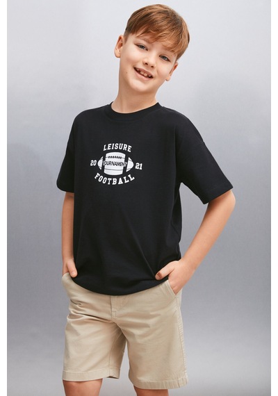 Grimelange INIGO Erkek Siyah T-Shirt