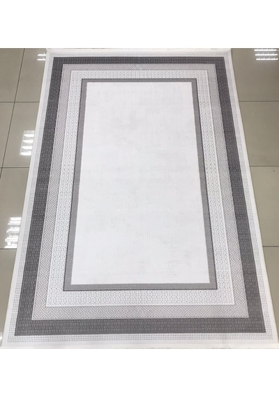 Merinos Halı Vista 76588 095 Serisi Triko Akrilik Salon Oturma Yatak Odası Halısı Gri