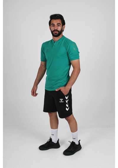 Hummel Armin Pamuklu Bebe Yaka Tişört Yeşil