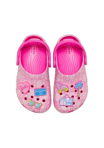 Crocs Mattel Pink Barbie Cls Clg T Çocuk Terlik Sandalet 211407-90h Pembe