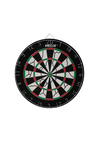 Helix Dbka-18 Dart Tahtası 18",siyah Beyaz Tek Ebat