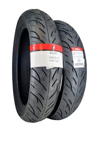 140/70-17 Ve 110/70-17 Tl Tubeless - Dubleks Bl086 Lastik Takımı