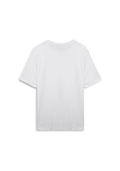 Ltb Flamlı Basic Beyaz T-shırt Beyaz