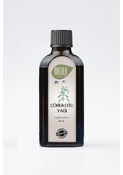 Masala Çörekotu Yağı 100 ML Soğuk Pres (Black Cumin Seed Carrier Oil)