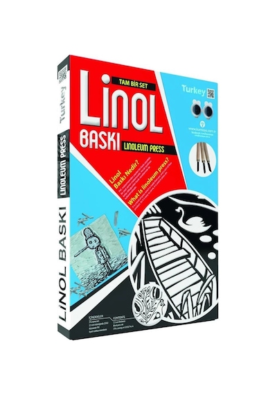 5004 Linol Baskı Seti -kumtoys