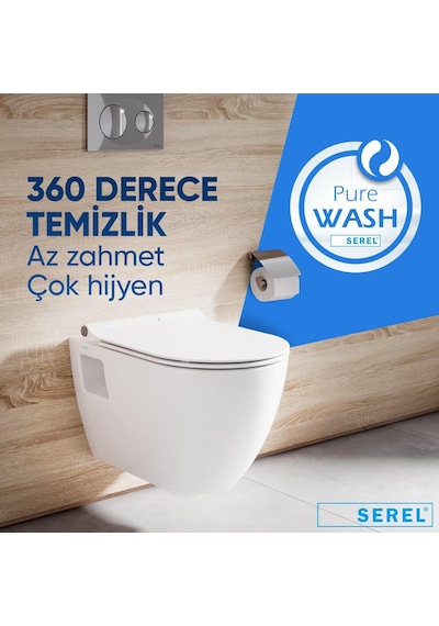 Serel Smart Asma Klozet Kapak Hariç SM23ODS110H