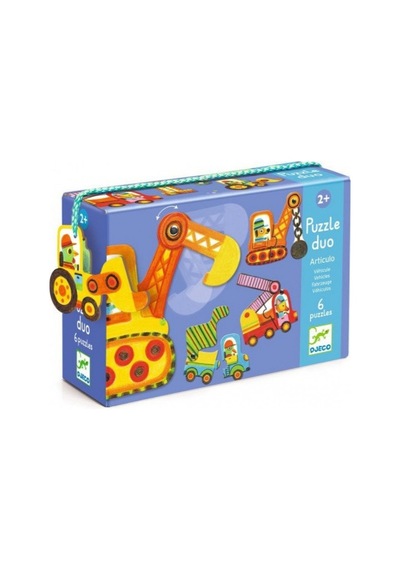 Djeco İkili Puzzle/ Vehicles