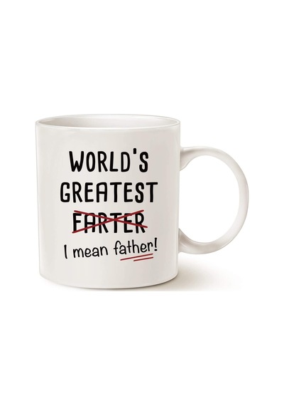Lexroo World's Greatest Farter I Mean Father Kupa Bardak Coffee Mug