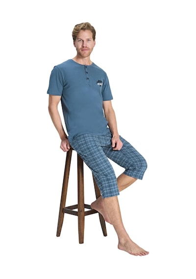 Over Sleep By Poleren Over Sleep 2380 Erkek Süprem Büyük Beden Kapri Yazlık Takım L-xl-2xl-3xl Petrol Over Sleep By Poleren Over Sleep 2380 Erkek Süprem Büyük Beden Kapri Yazlık Takım L-xl-2xl-3xl Petrol