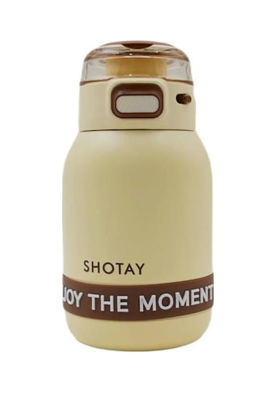 Shotay Çocuk Termos Matara 600ml Krem