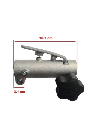 Motorlu Tırpan Maşalı Boru Bağlantısı Kelepçeli 26 Mm 9x9 Dişli